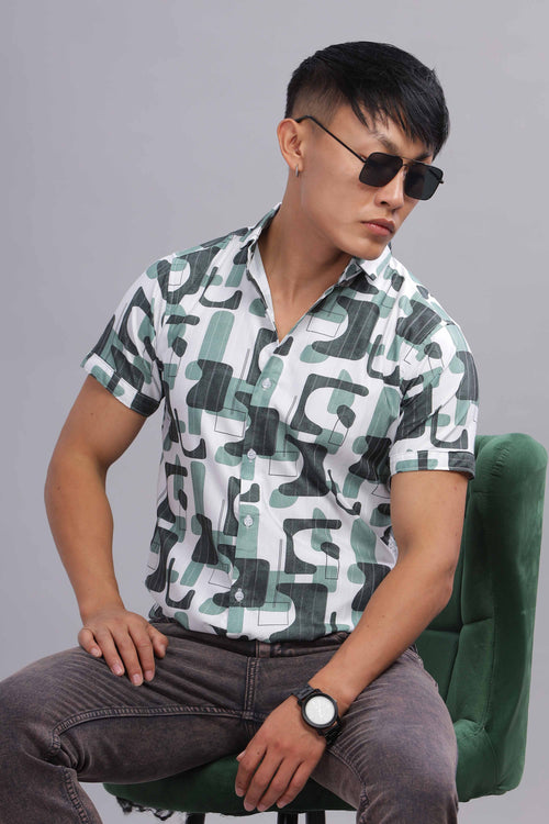 Geometric Forest Shirt