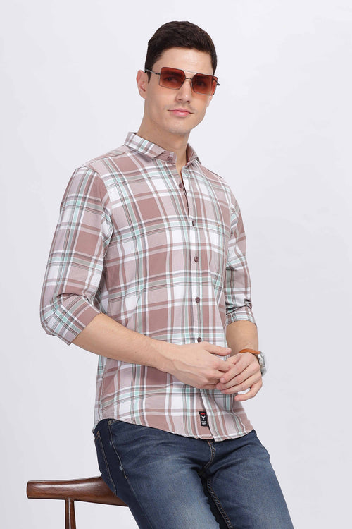 Elegant Casual Plaid Shirt