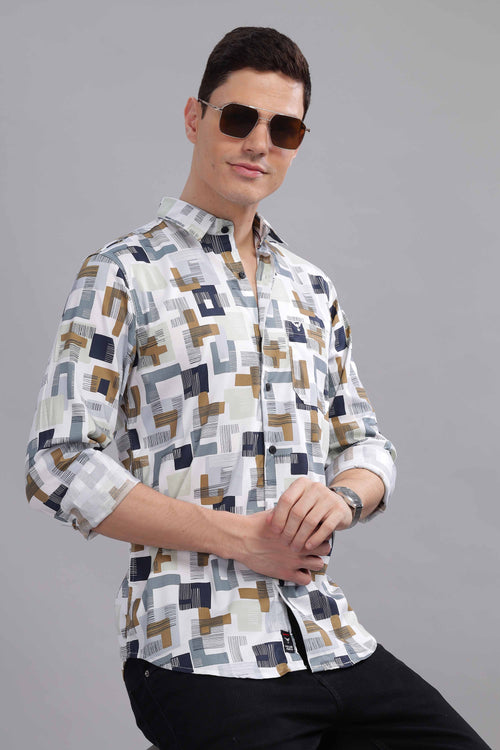 Modern Mosaic Shirt