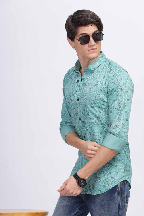 Paisley Print Shirt