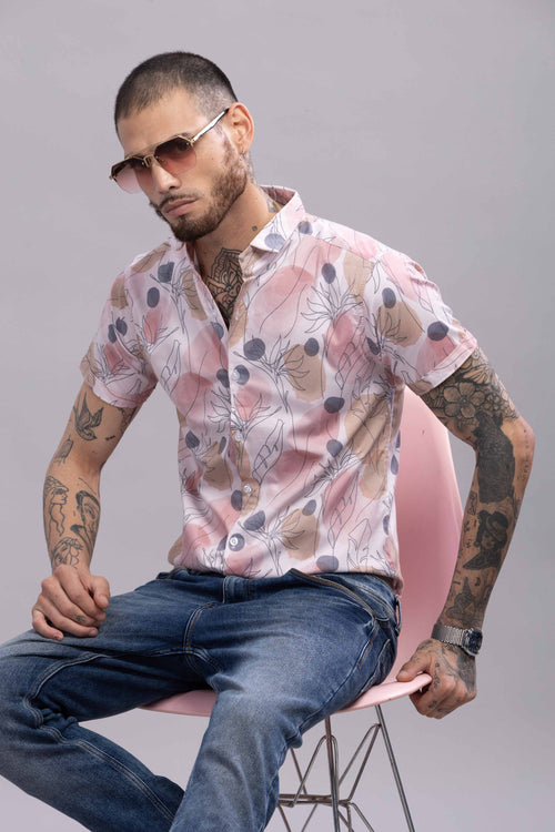 Sunset Bloom Floral Shirt