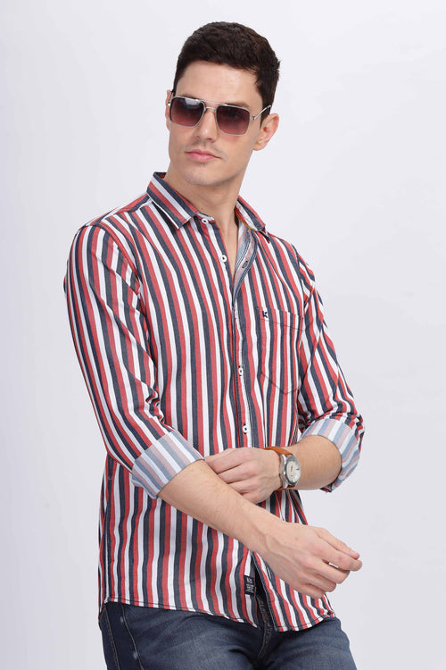 Nautical Navigator Stripes Shirt